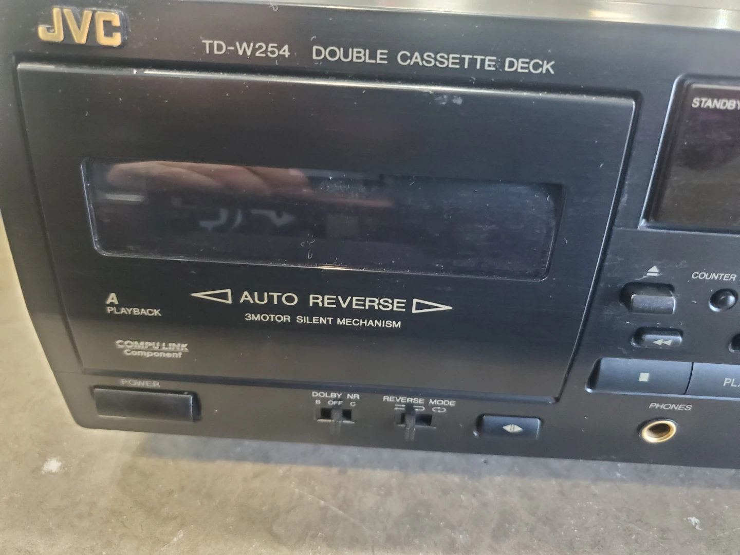 JVC TD-W254 Double Cassette Deck - photo 4