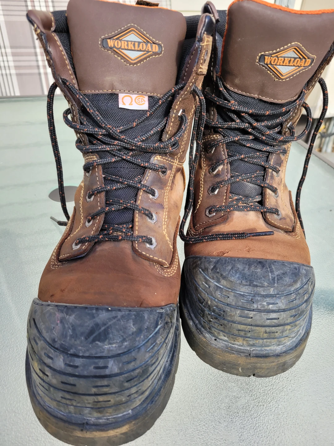 Workload Steel Toe Work Boots size 11