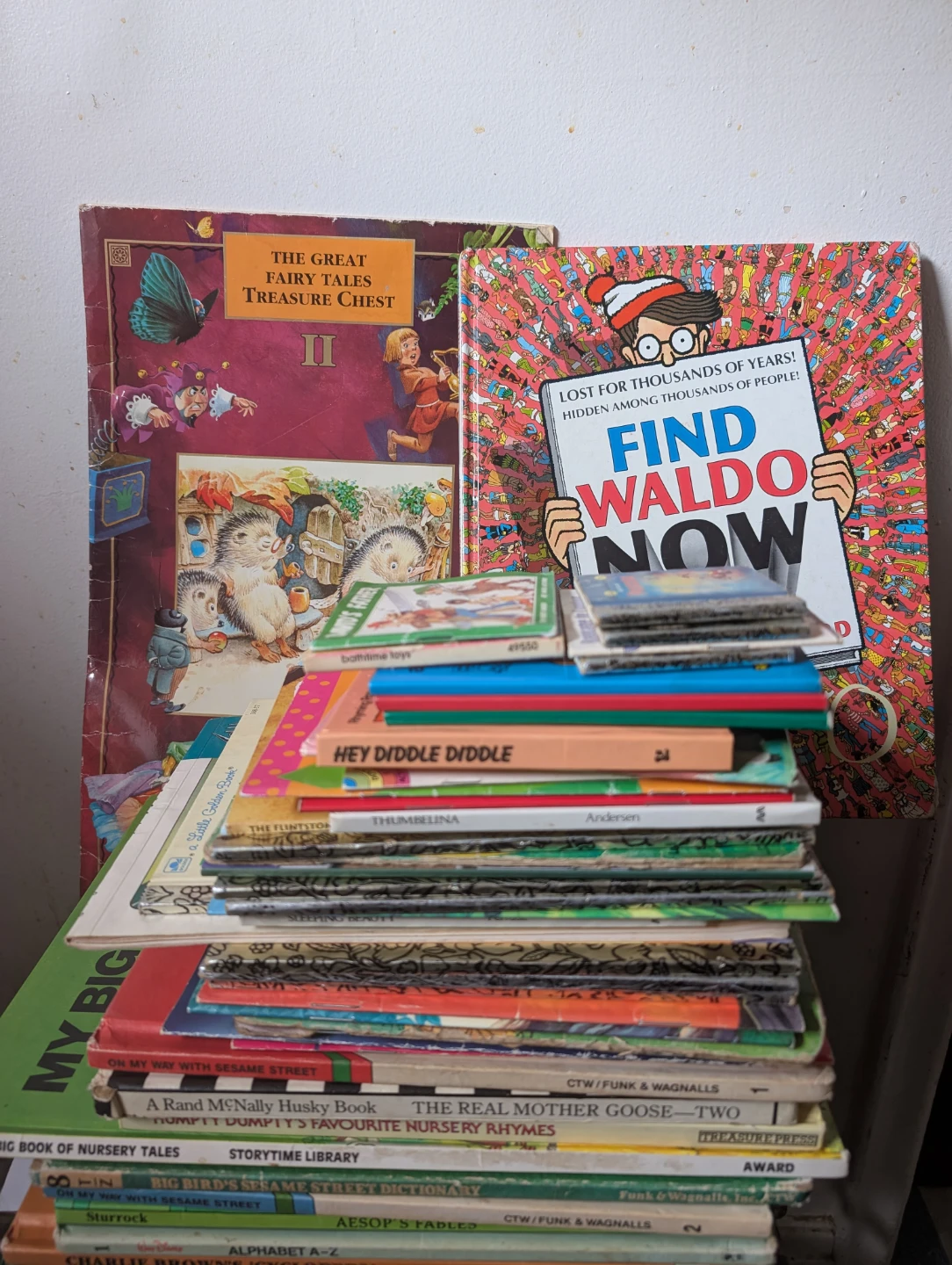 Children's books. Waldo, Fairy Tales, Sesame Street & More