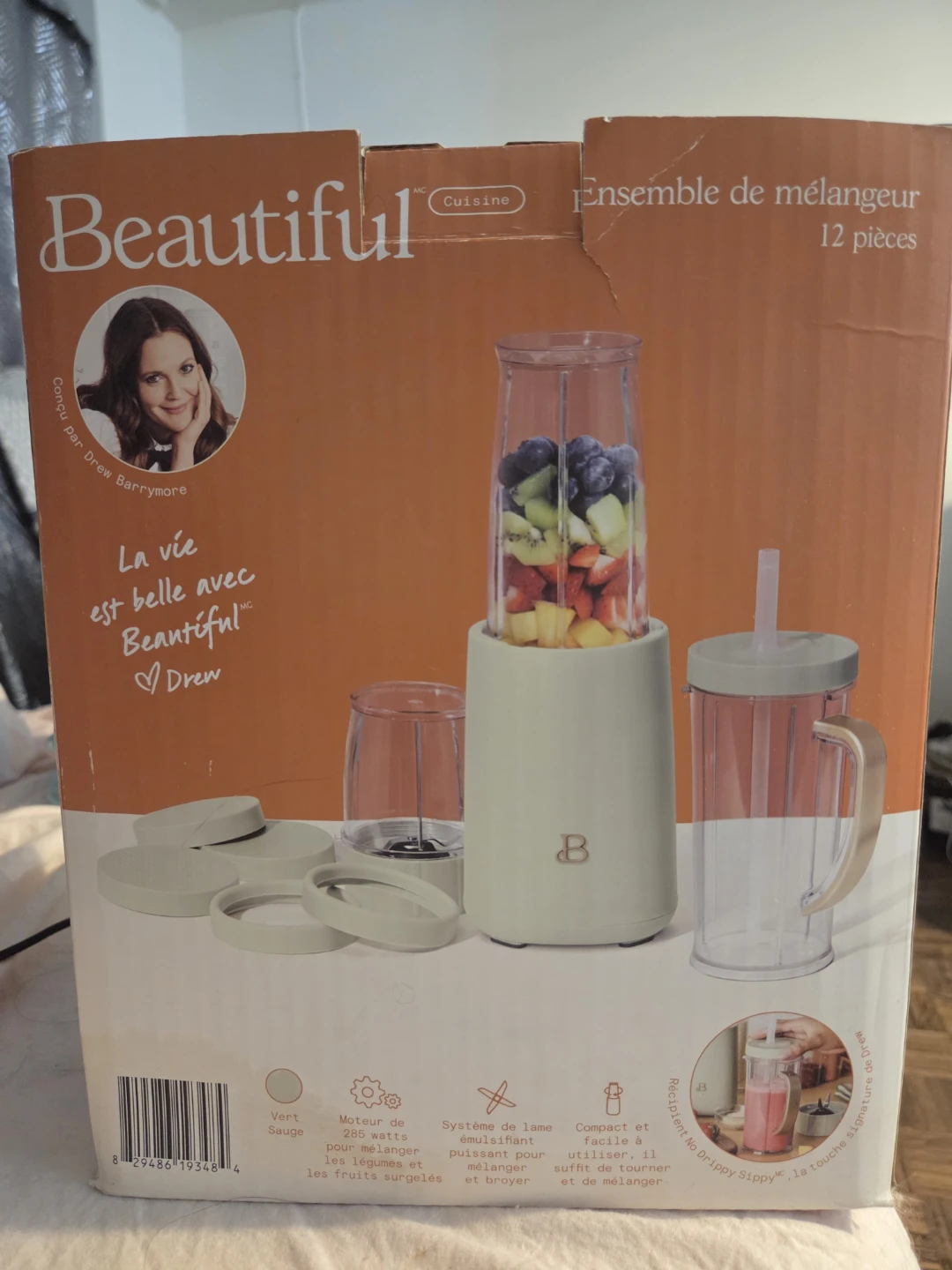 Beautiful Personal Blender 12-Piece Set - Sage Green