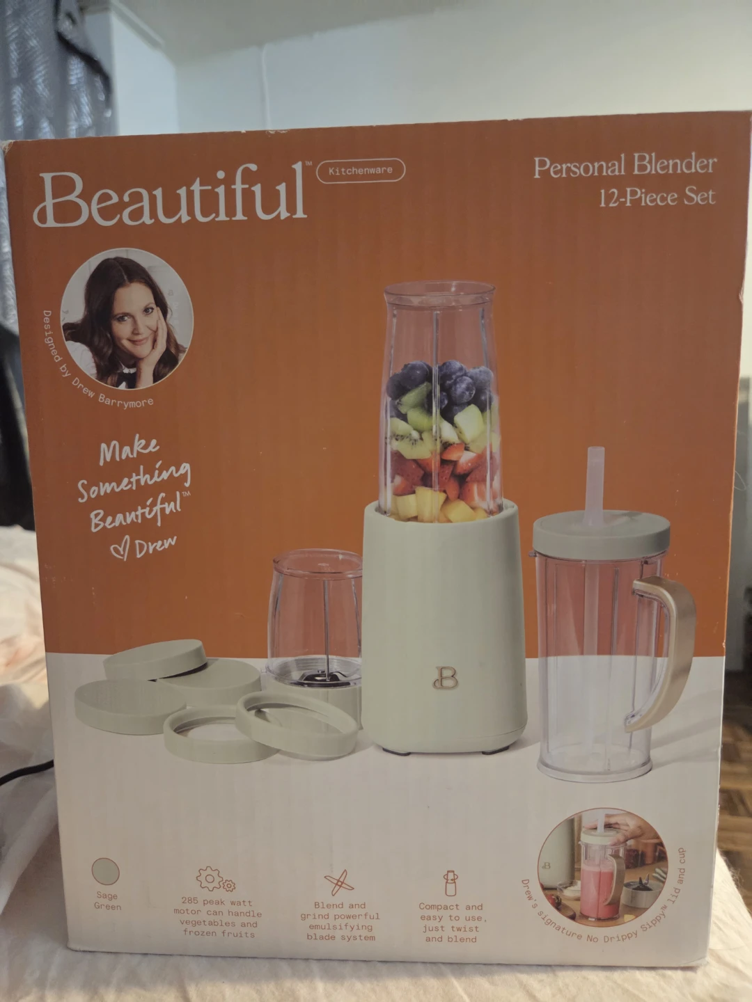 Beautiful Personal Blender 12-Piece Set - Sage Green - photo 2