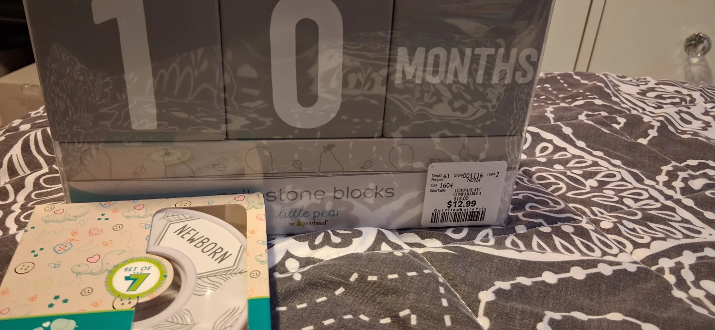 Pearhead Little Pear Milestone Blocks