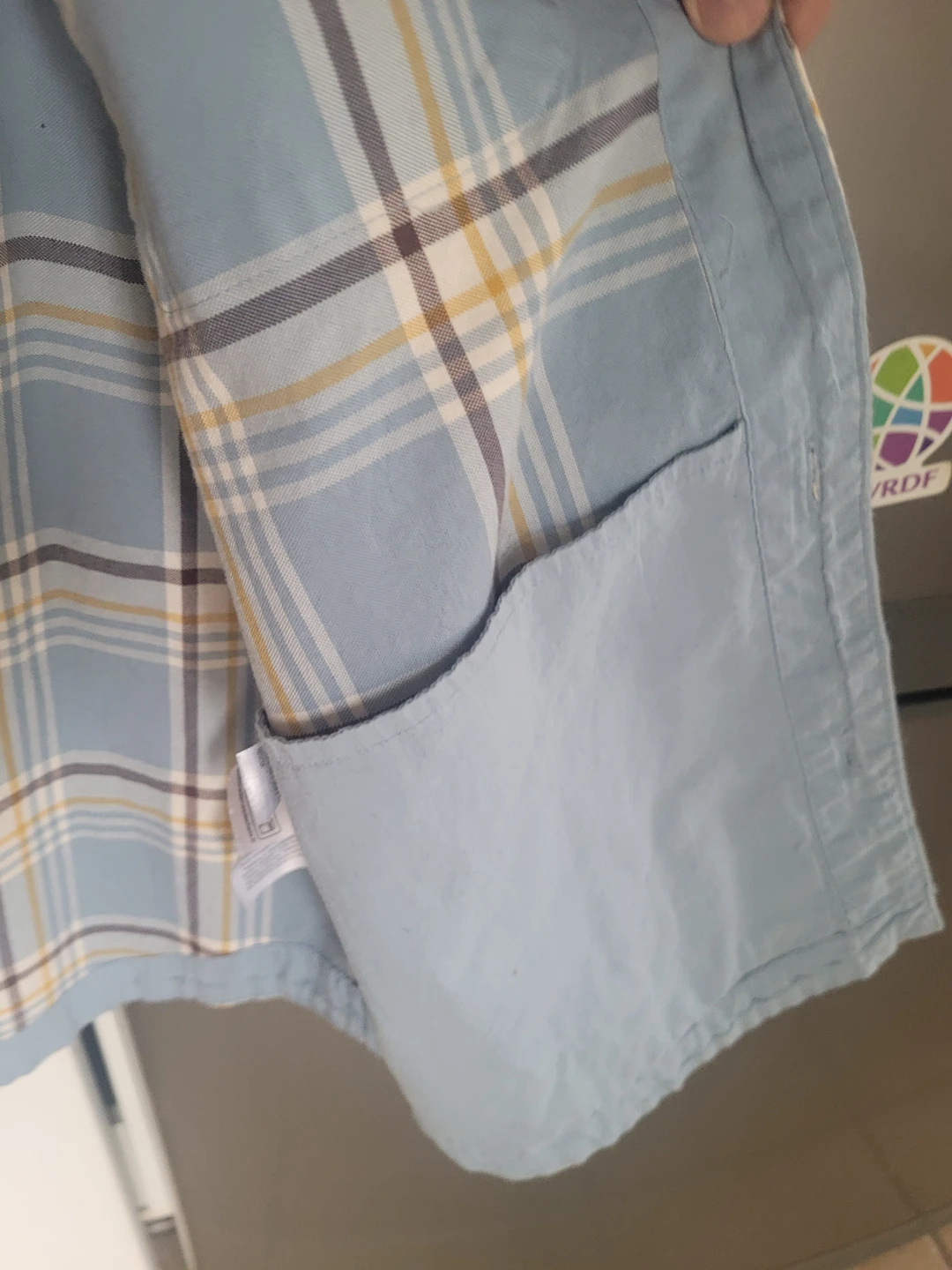 Dockers Plaid Relaxed Fit Button-Up Shirt - photo 4