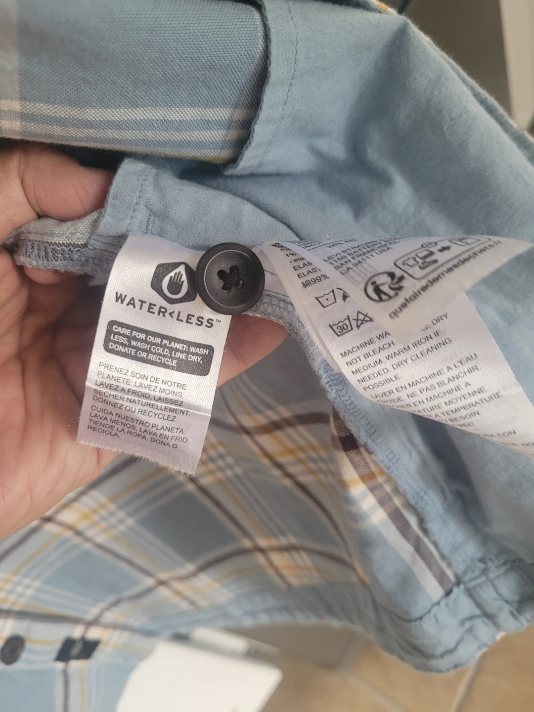 Dockers Plaid Relaxed Fit Button-Up Shirt - photo 5