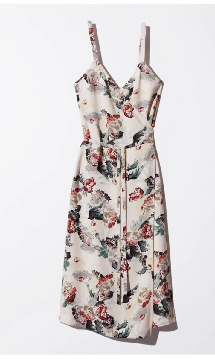 Aritzia Wilfred Astere Floral Wrap Dress