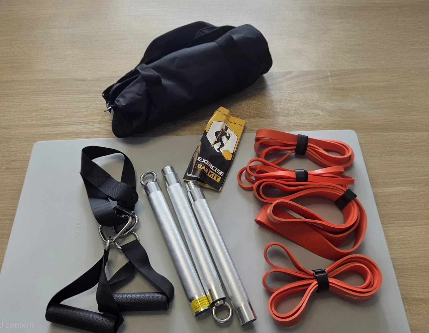 🌱Resistance Band Set with Handles and Bag