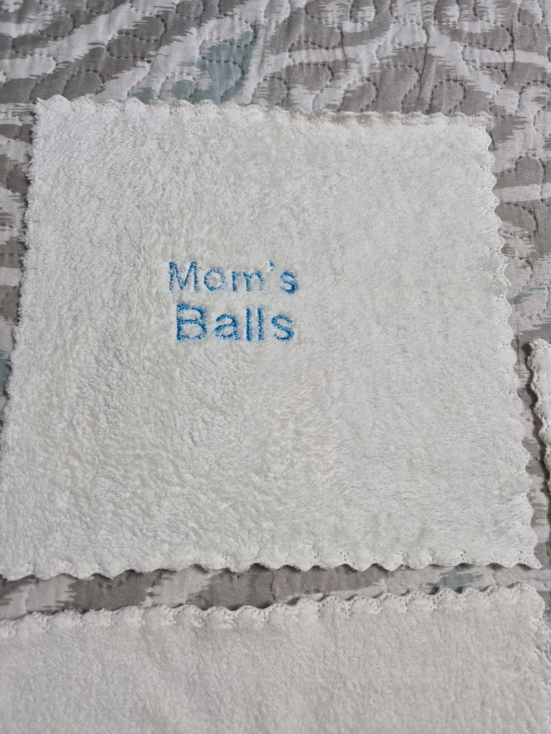 Fun 10" x 10" Embroidered Golf Towels - photo 2
