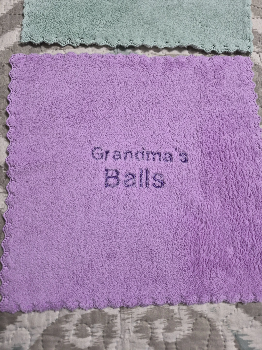 Fun 10" x 10" Embroidered Golf Towels - photo 5