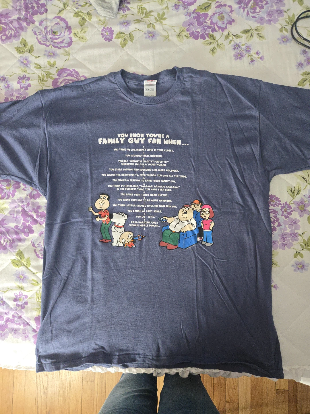 Family Guy "You Know You're A Family Guy Fan When.. - photo 2