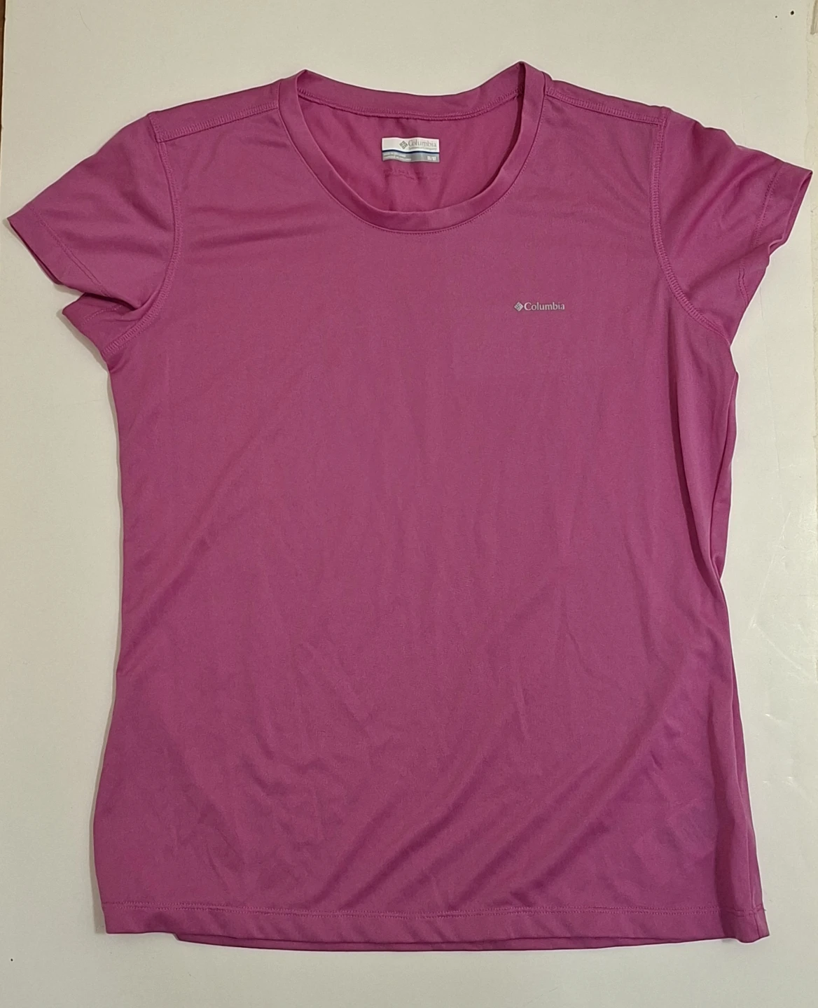 Columbia Women's Short Sleeve T-Shirt - Pink - M