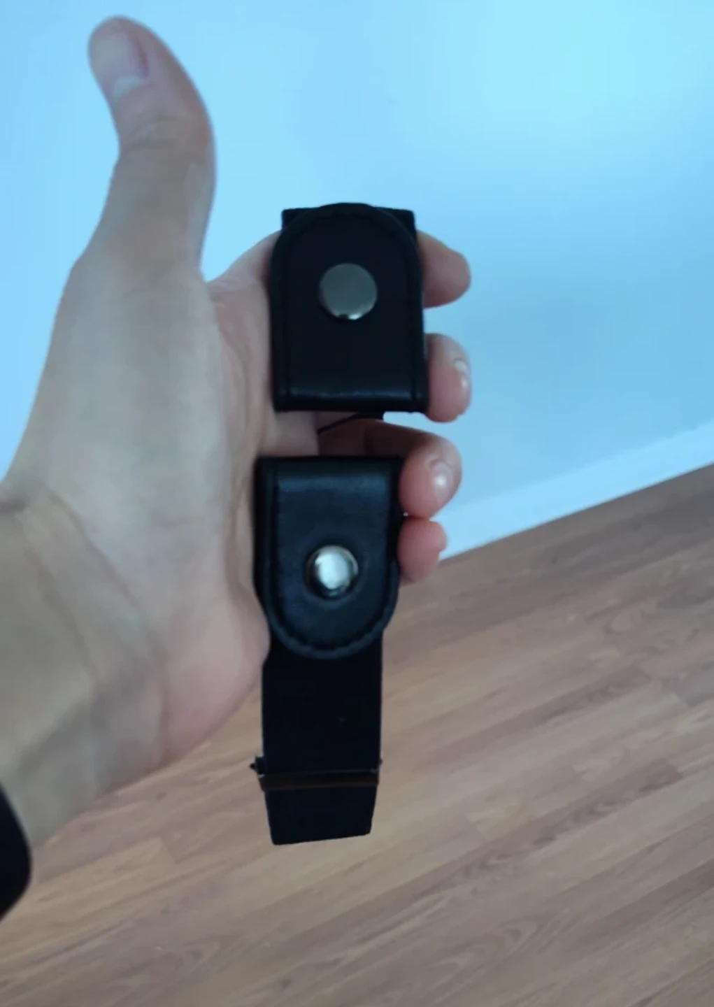 Black Elastic Belt Adjuster Strap