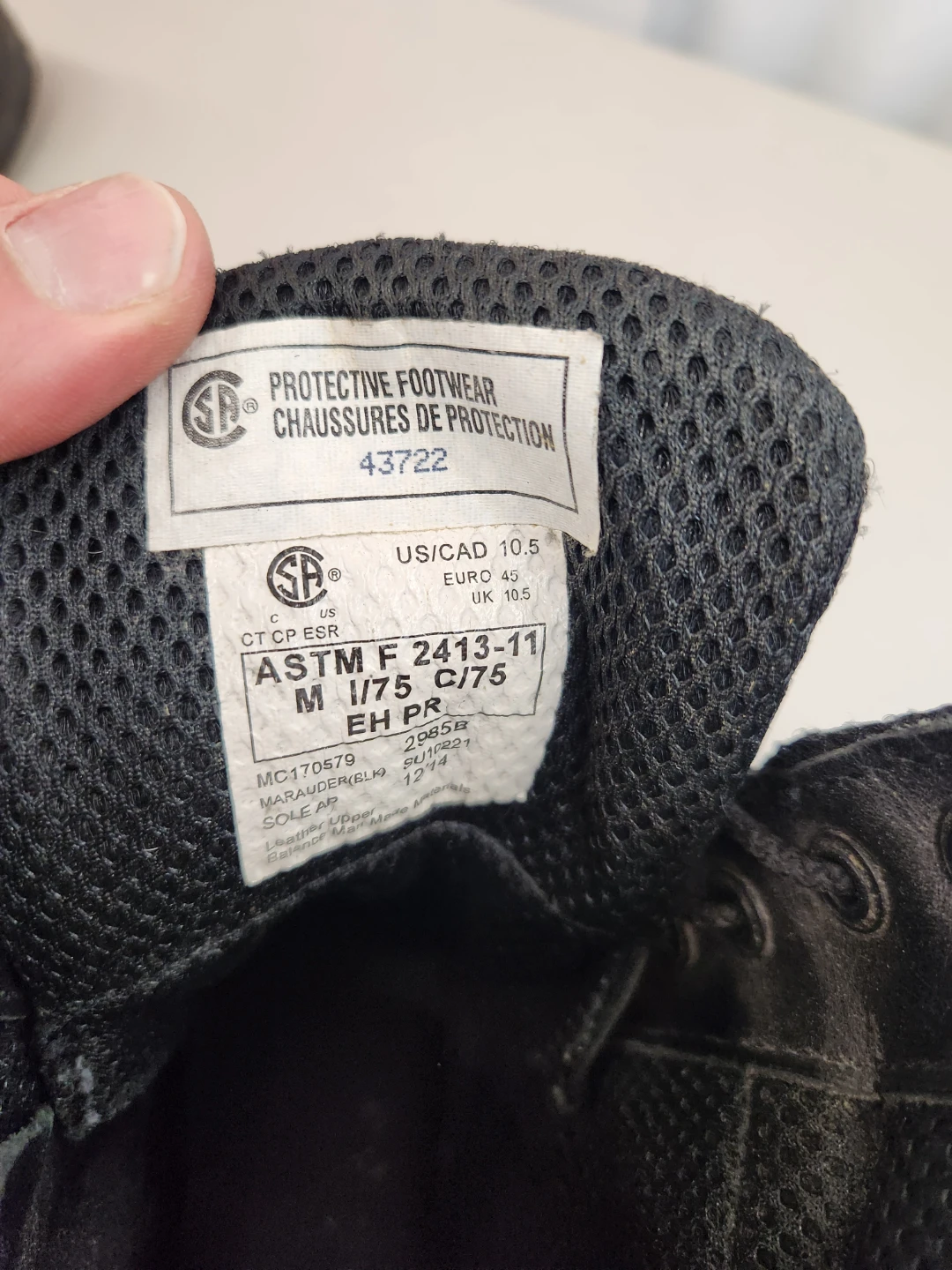Terra Safety Boots - US/CAD 10.5 - photo 4