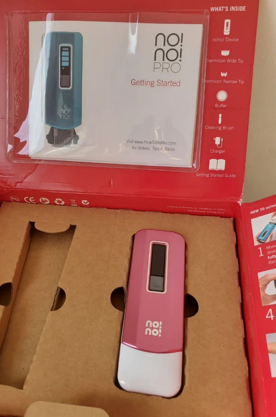 no!no! PRO Hair Removal Device - Pink