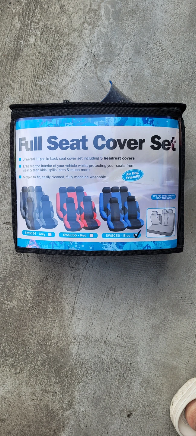 Universal 11 Piece Full Seat Cover Set(Used) - photo 2