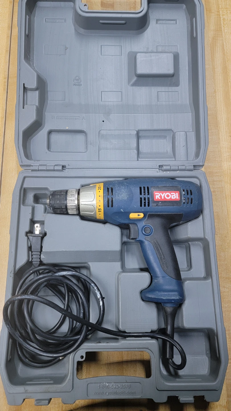 Ryobi Clutch Driver Corded Drill with Case - photo 5