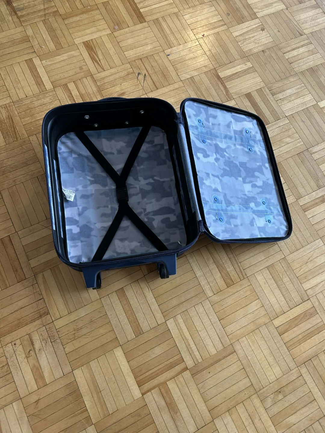 Blue Camo Rolling Suitcase - photo 3