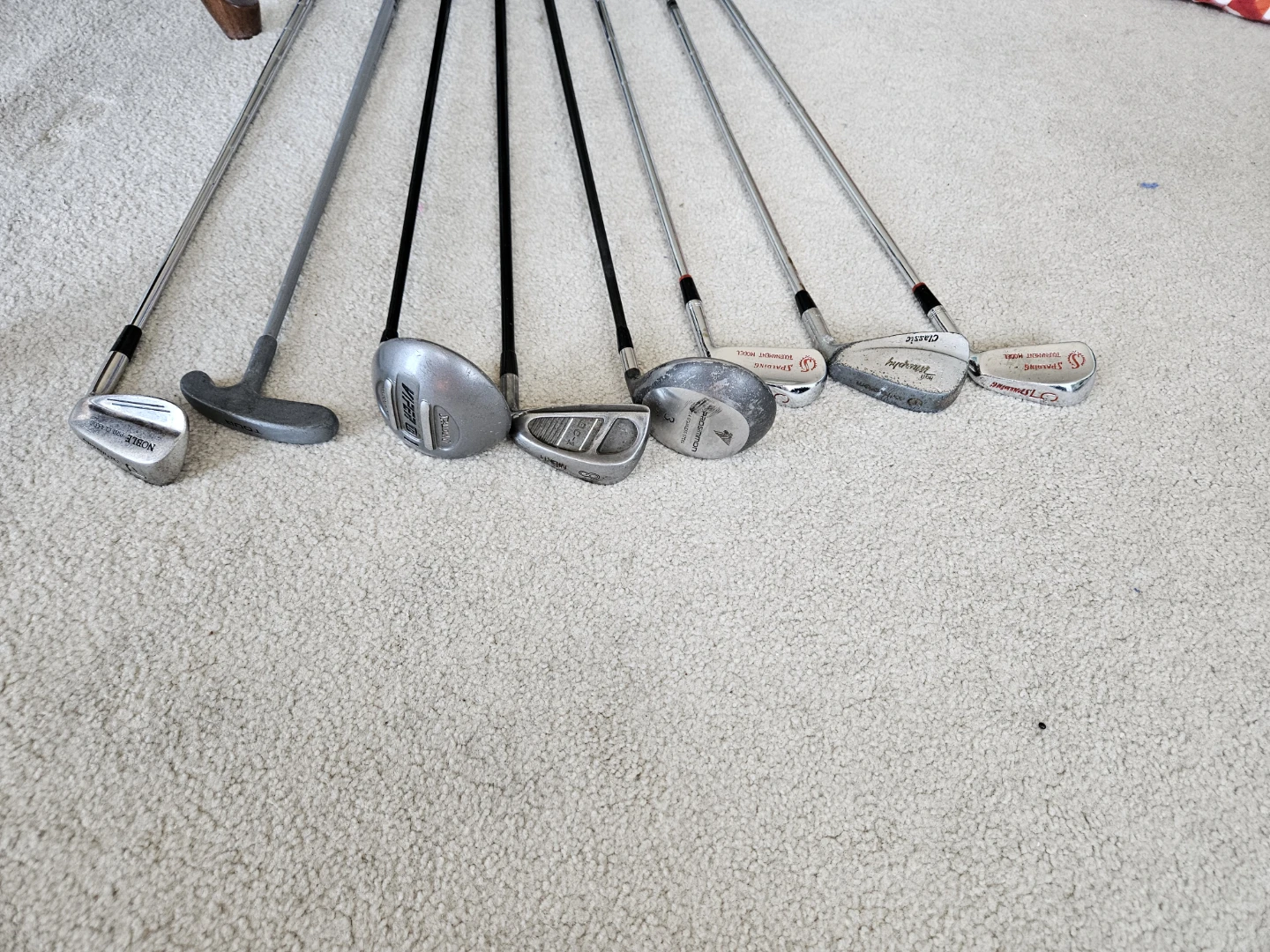 Assorted Golf Clubs