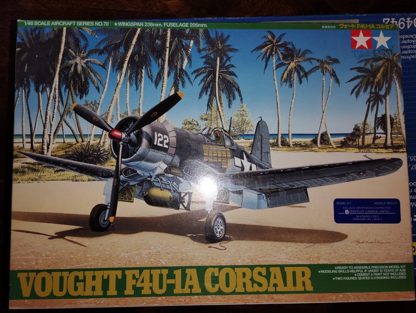 Tamiya Vought F4U-1A Corsair 1/48 Model Kit
