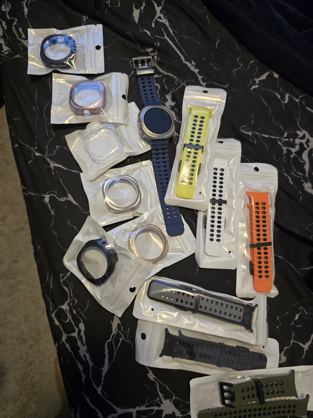 Smart Watch with Multiple Bands and Accessories