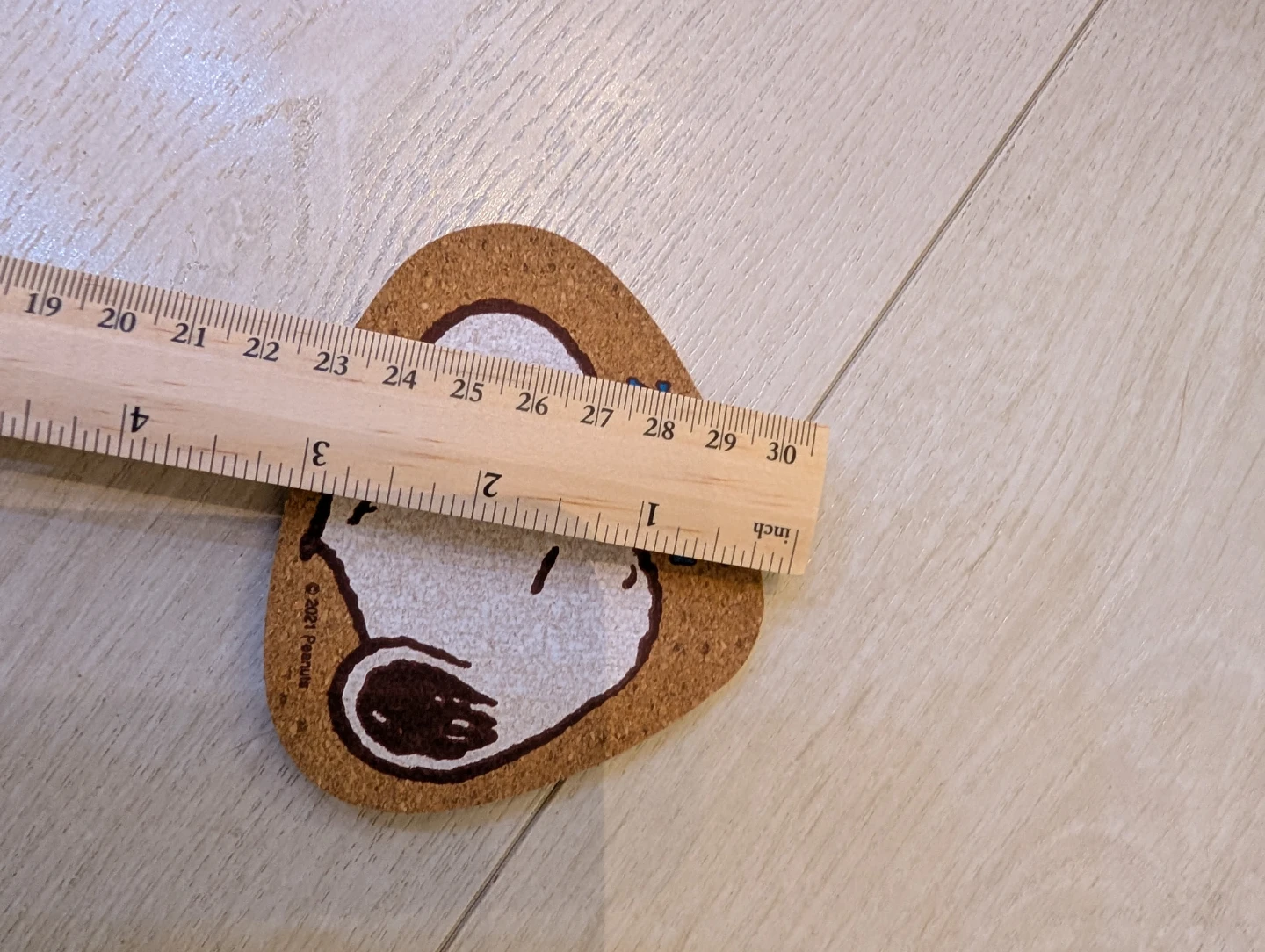 New Peanuts Snoopy Cork Coasters (Set of 3) - photo 3