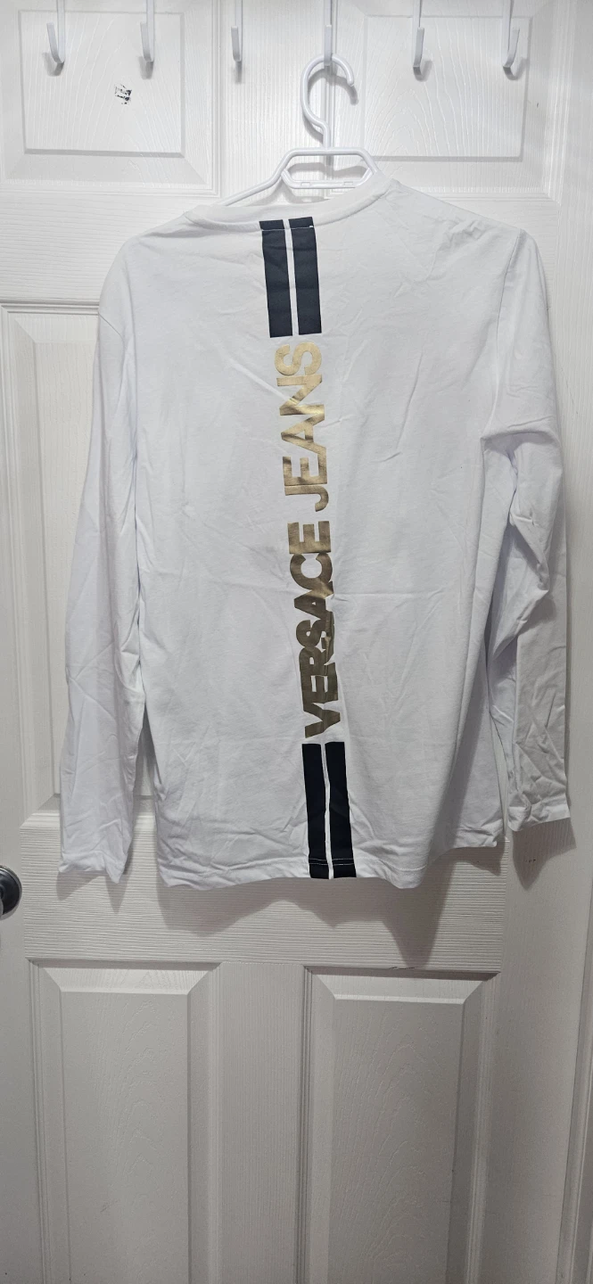 Versace Jeans White Long Sleeve T-Shirt - photo 3