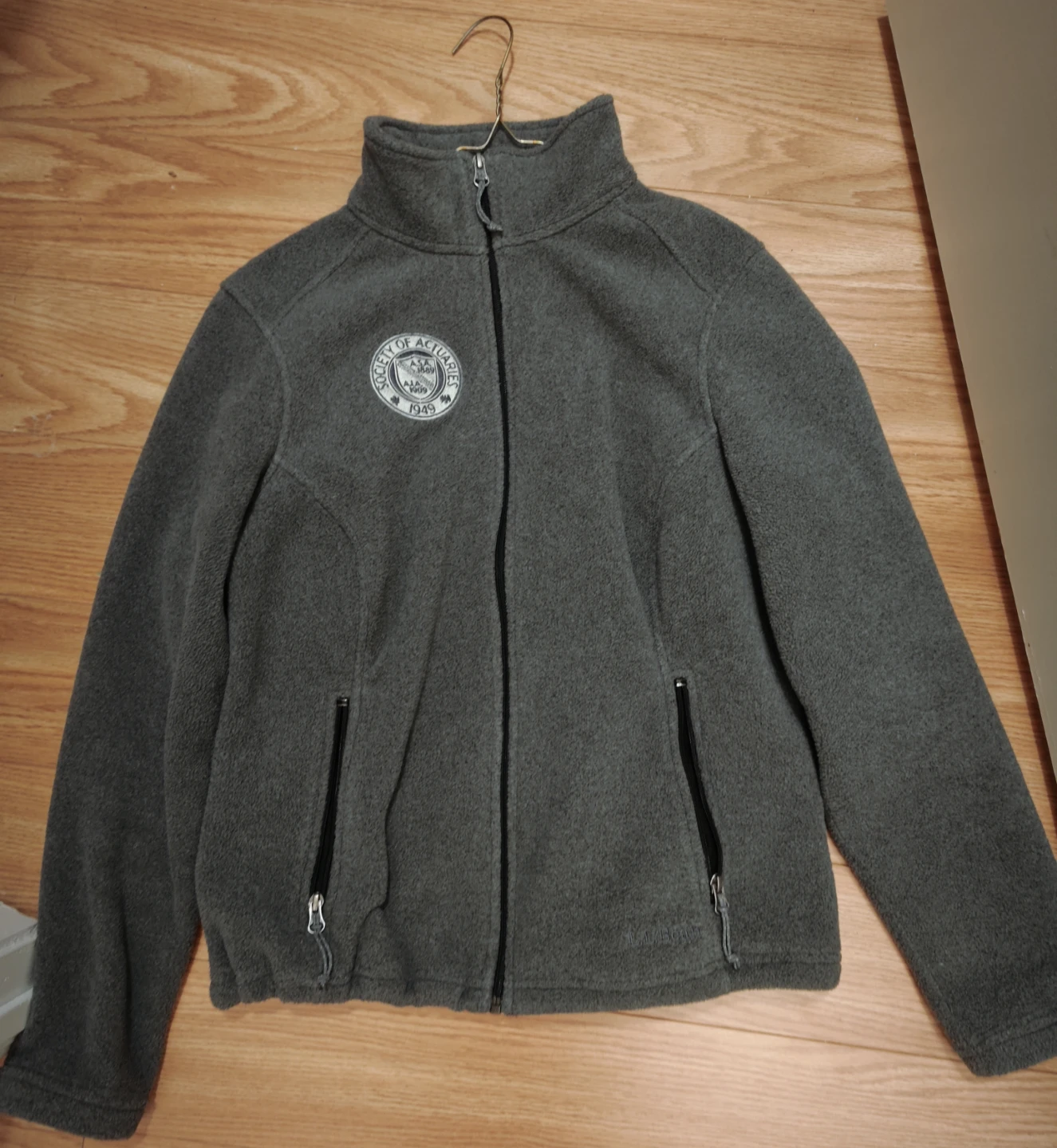 L.L.Bean Women's Fleece Jacket - Size Small - Grey