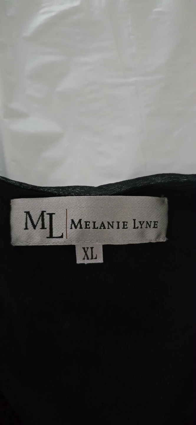 Melanie Lyne Black Embellished Top - XL - photo 2