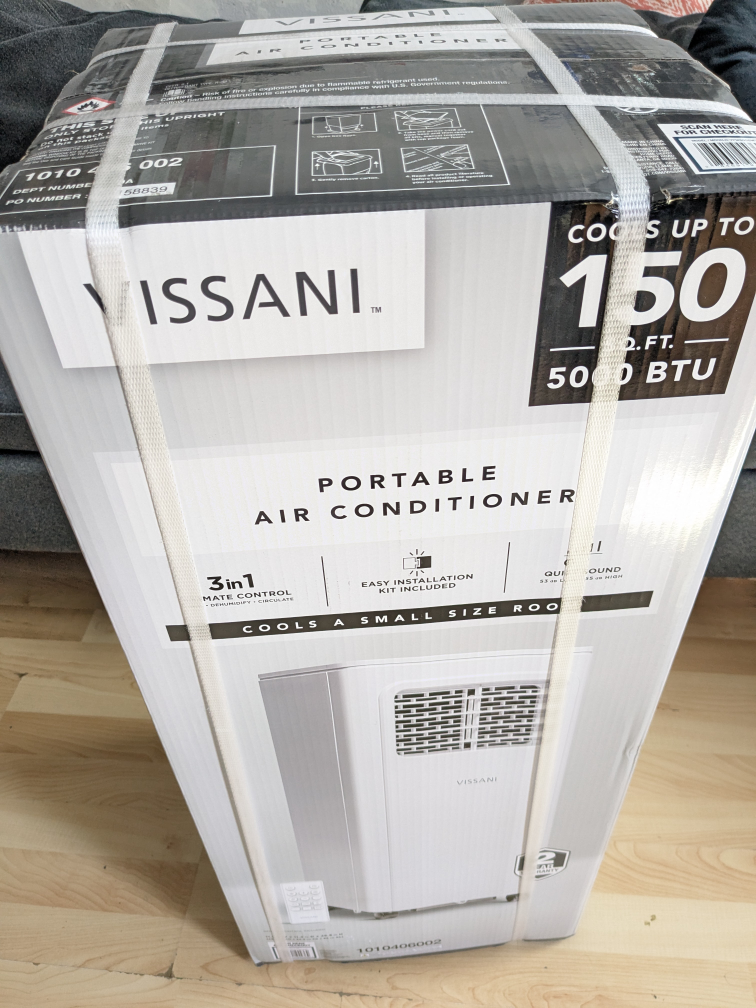 3 in 1 Vissani PORTABLE Remote Control AC Unit - photo 5