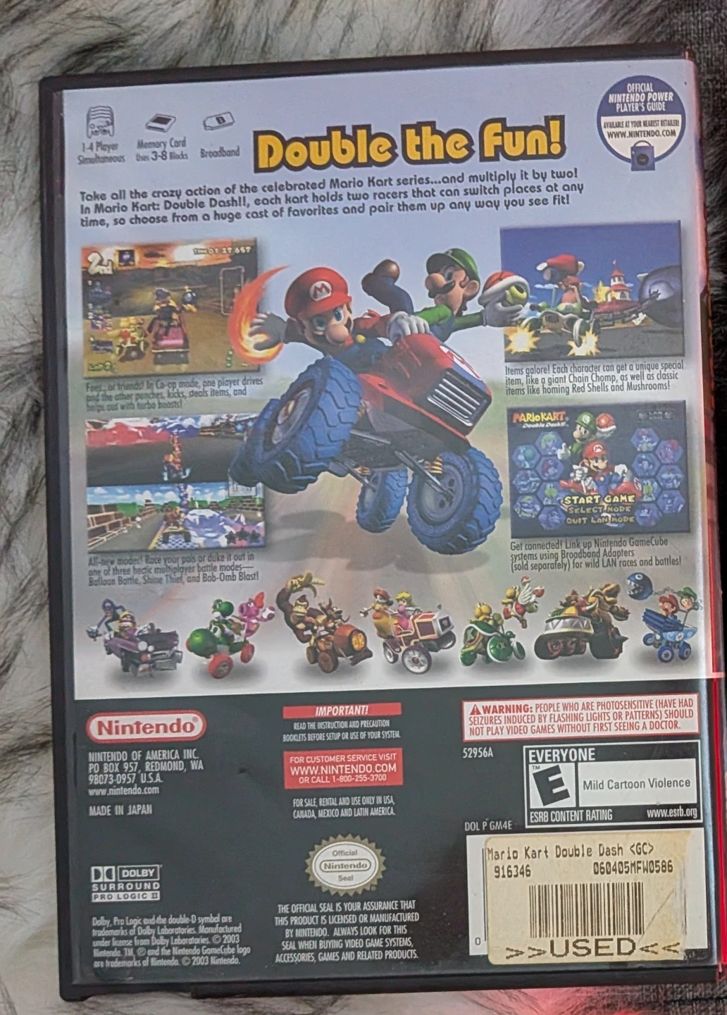 Nintendo GameCube Mario Kart: Double Dash!! - photo 3