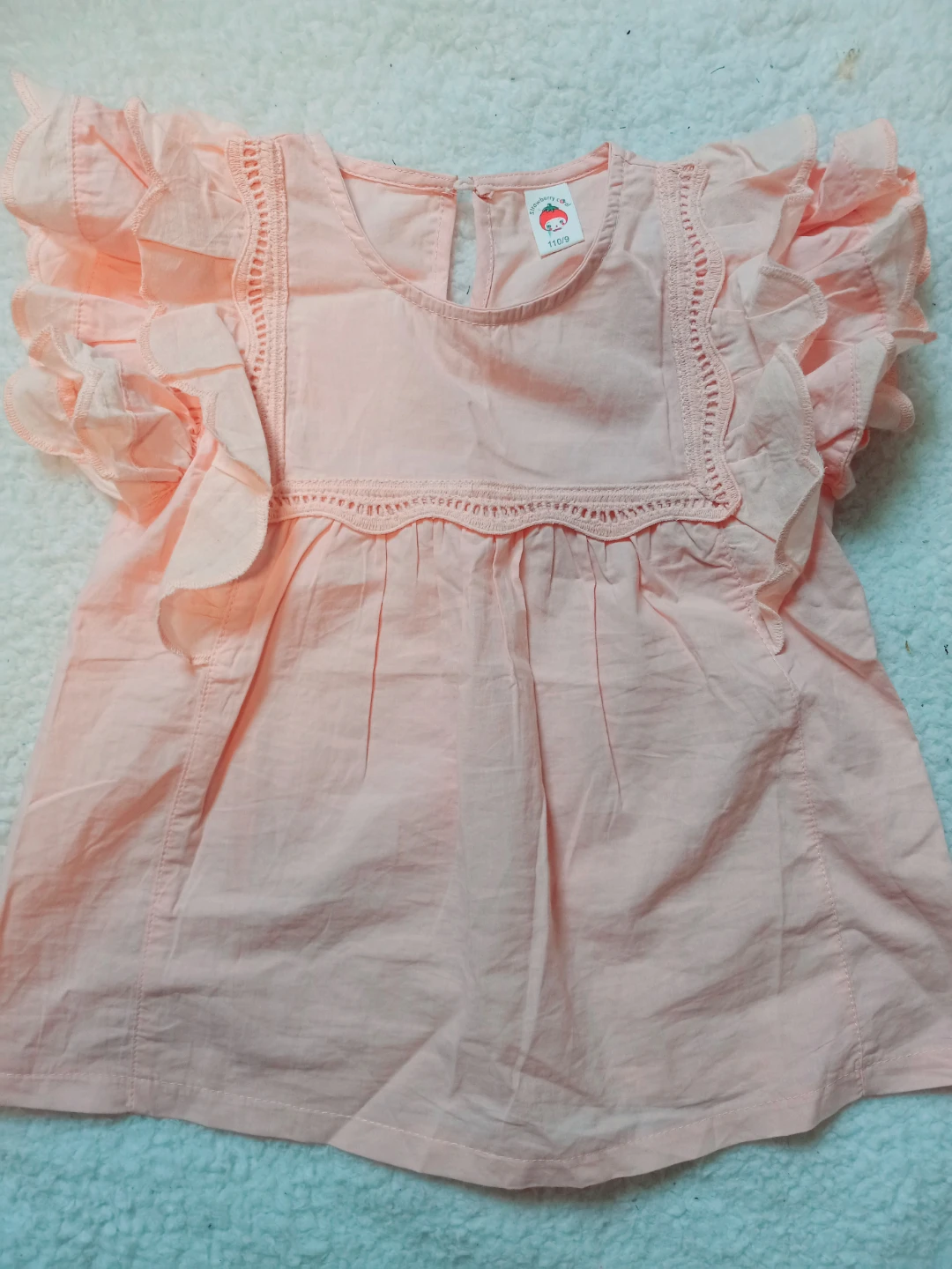 Cute Pink Ruffle Sleeve Dress - photo 3