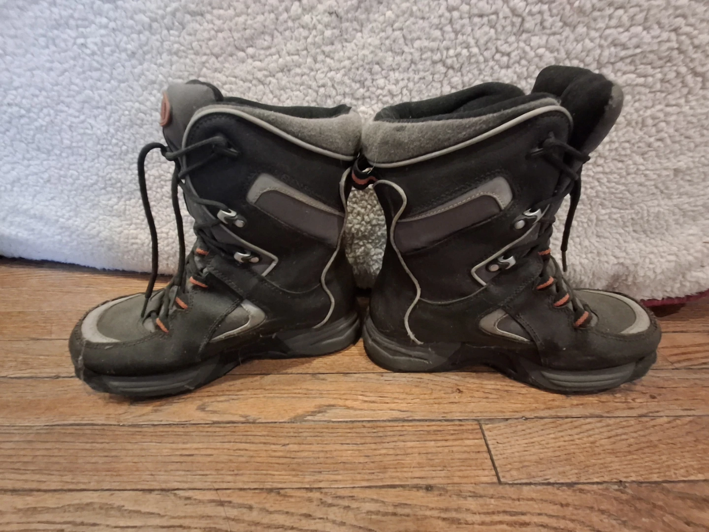 Cougar Black & Grey Snow Boots - Size 8 Men's - photo 2
