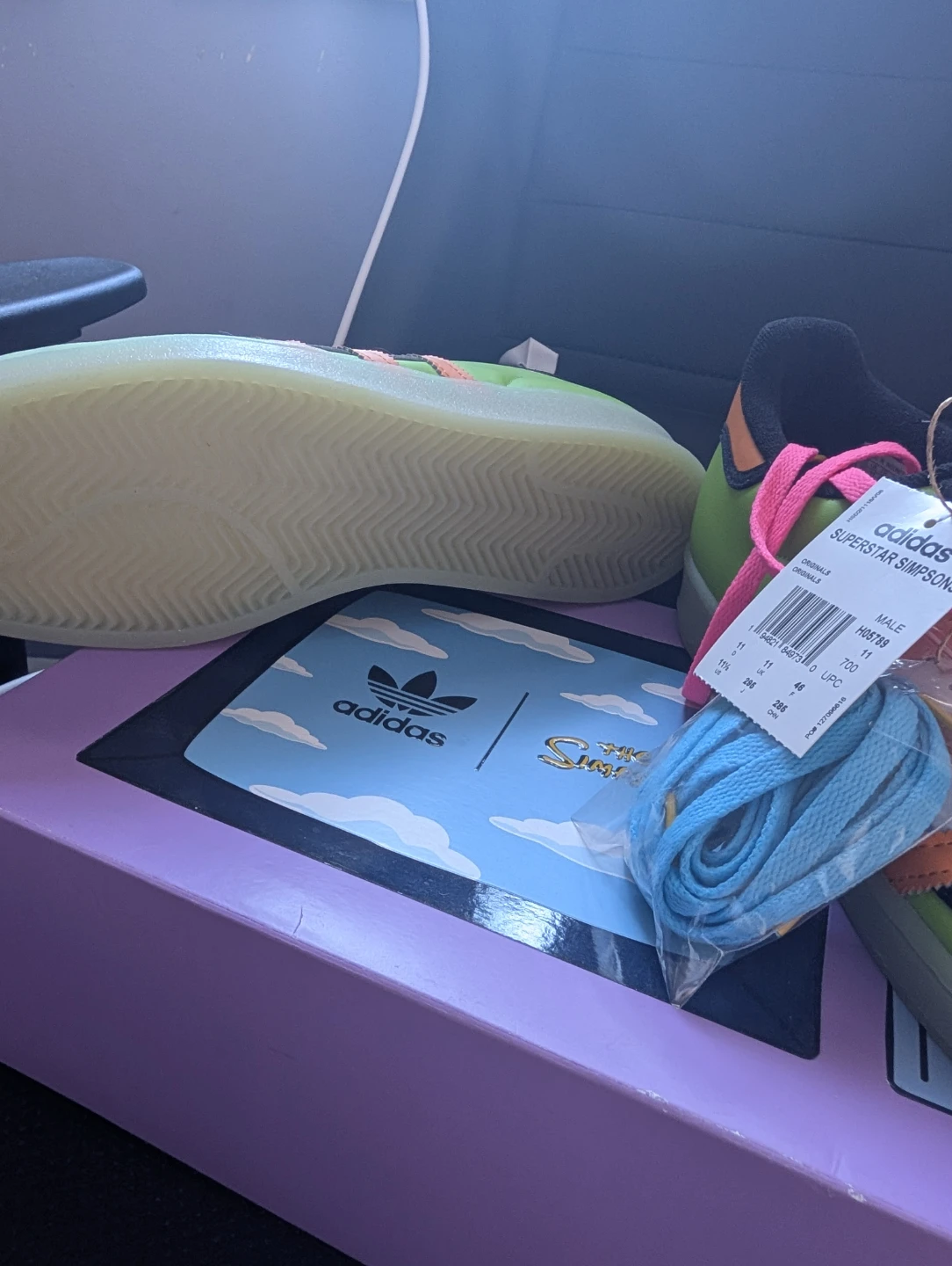 Adidas Superstar Simpsons El Barto Shoes - photo 4