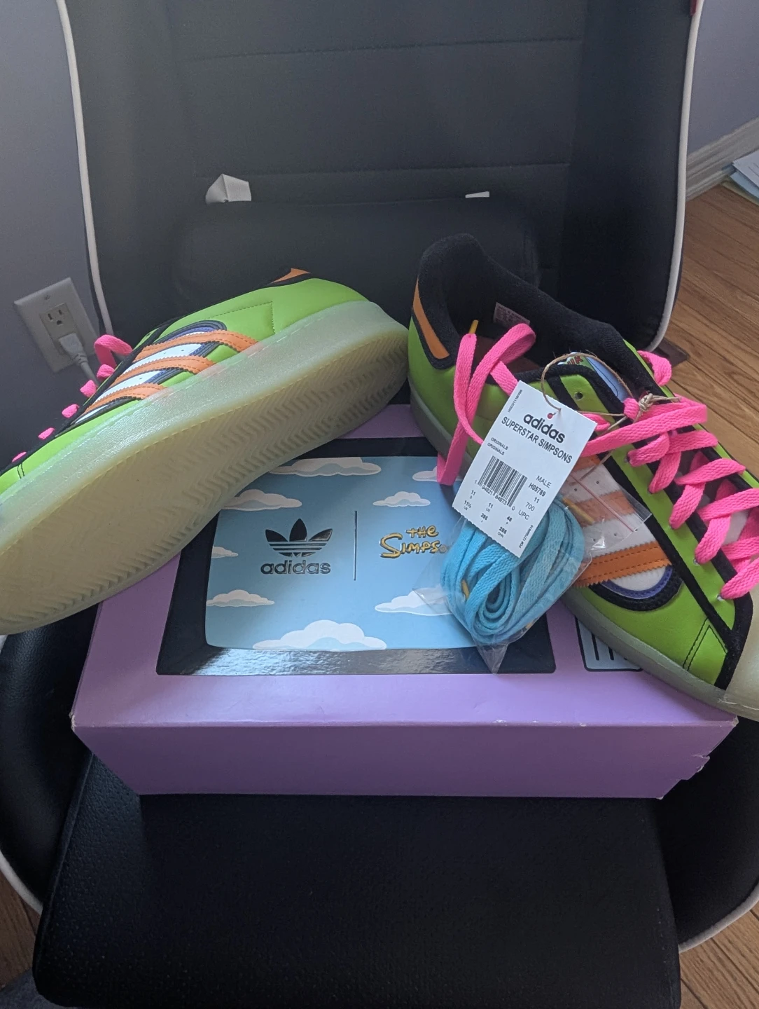 Adidas Superstar Simpsons El Barto Shoes - photo 5
