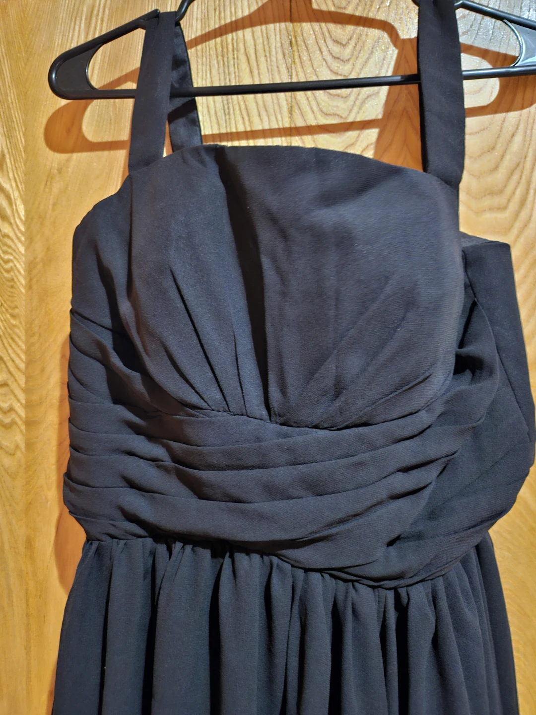 Black Halter Neck Gown Size 6 - photo 2