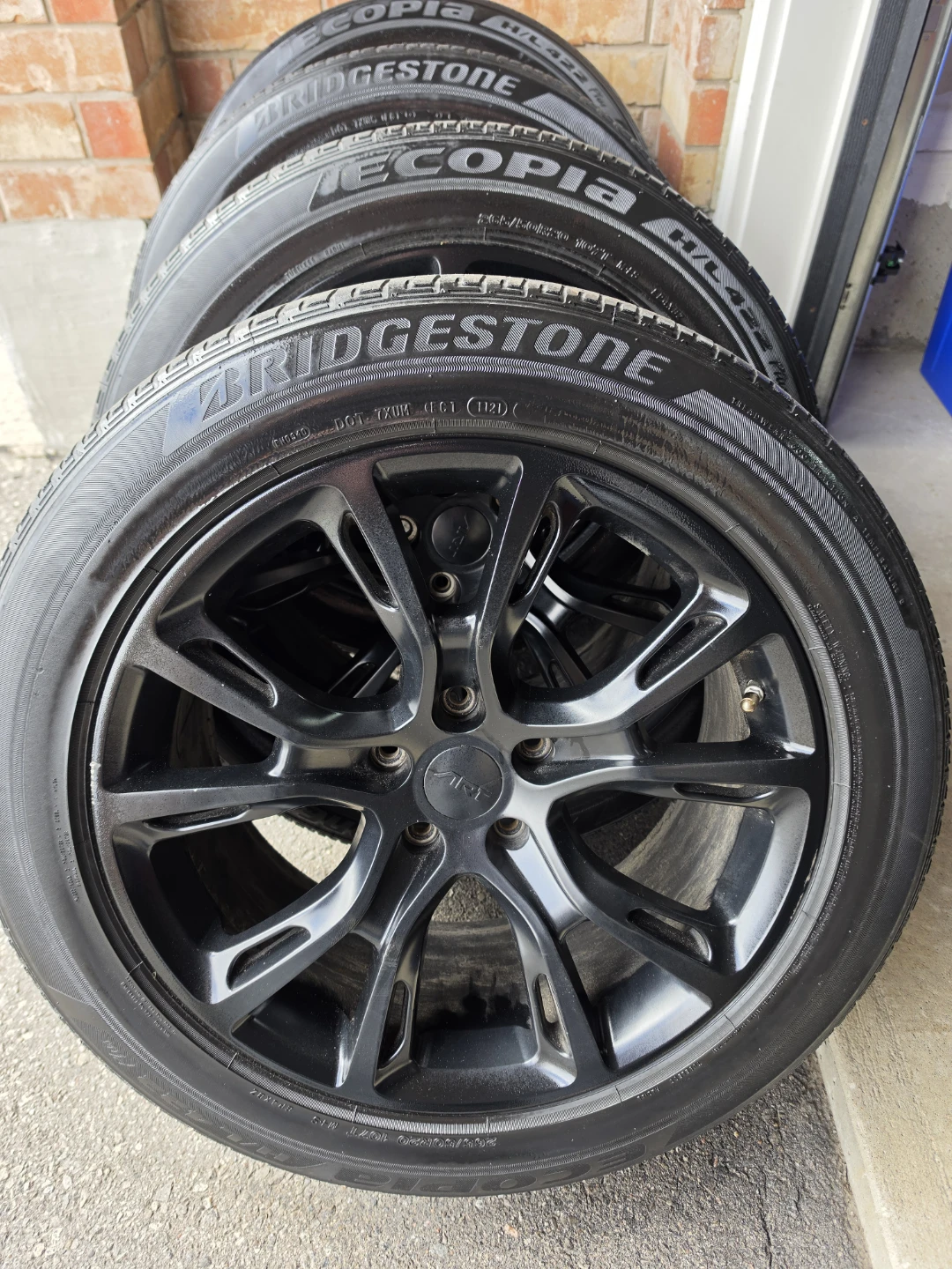 Bridgestone Ecopia Tires with Replica SRT Rims (Set of 4)