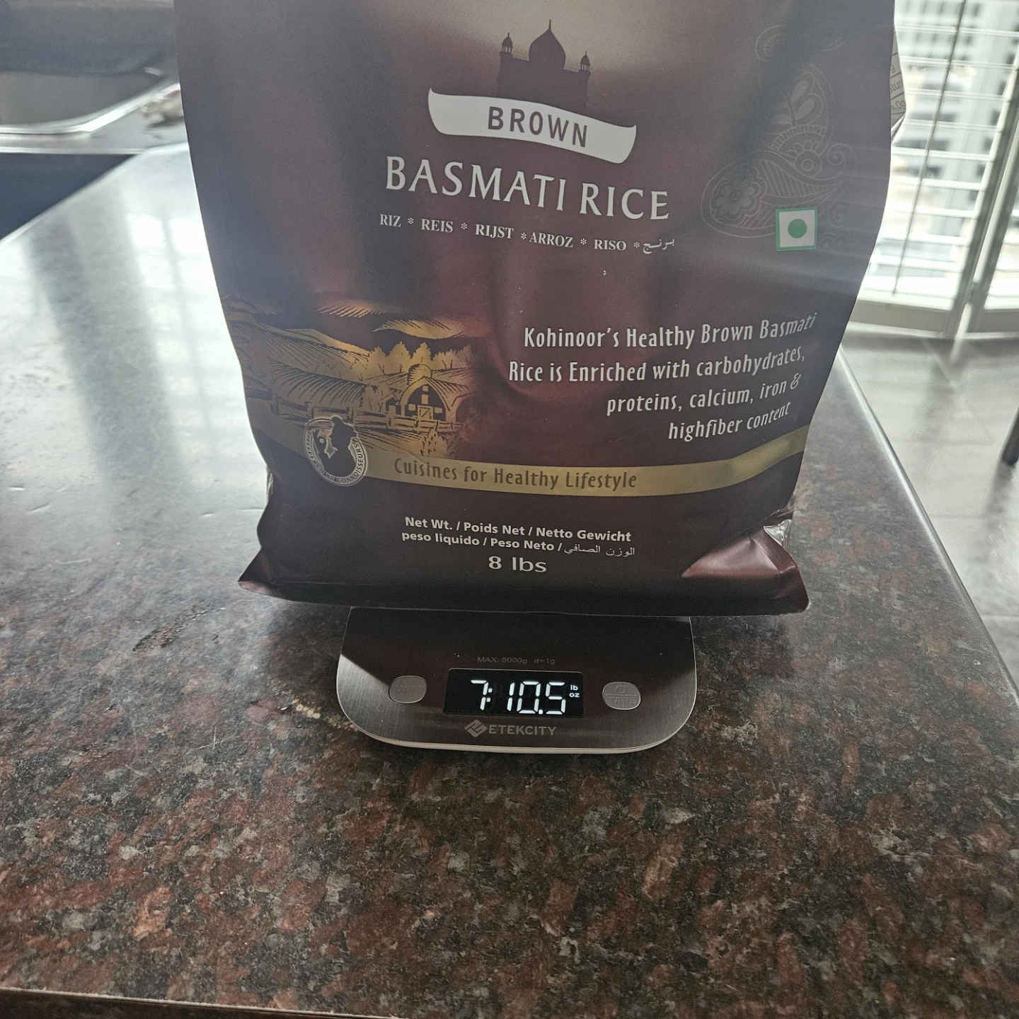 Kohinoor Brown Basmati Rice 8 lbs - photo 2