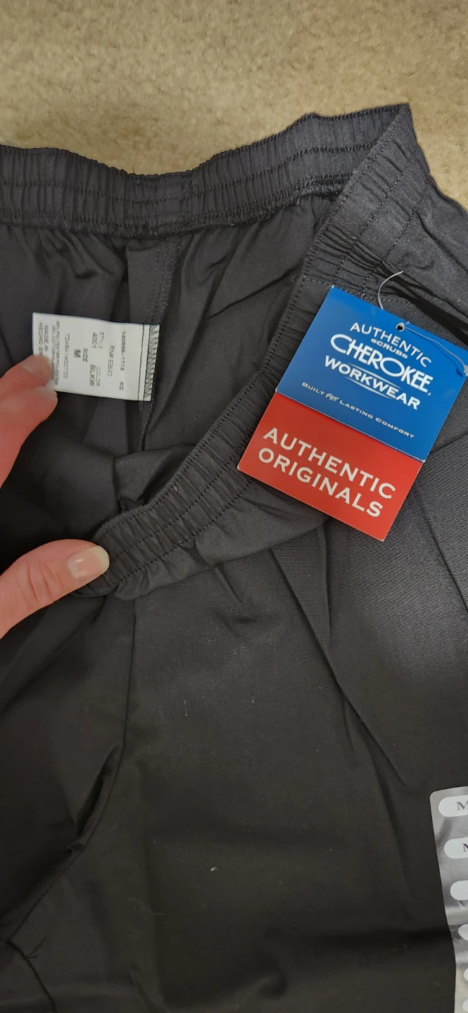Cherokee Workwear Black Scrub Top & Pants Set - photo 5