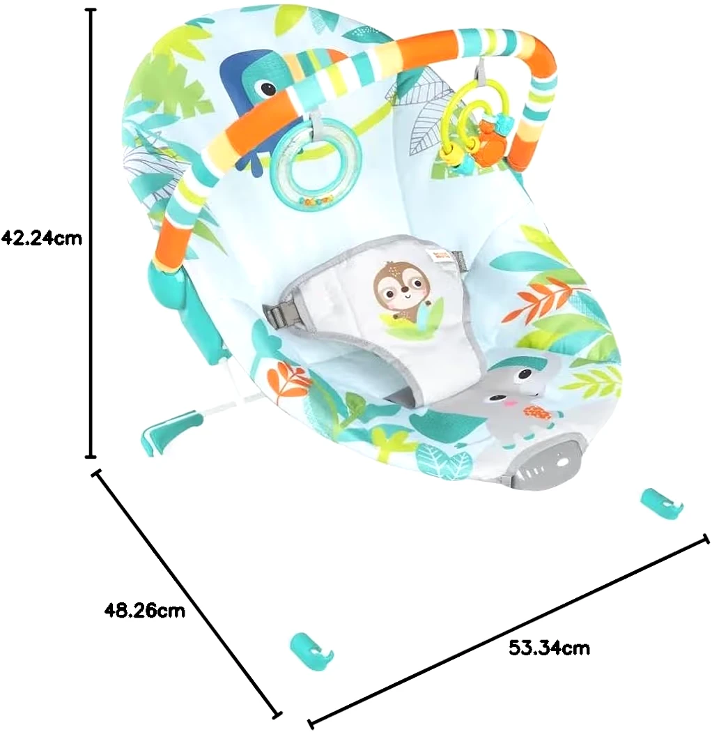 Bright Starts "Sloth" Baby Bouncer - photo 2