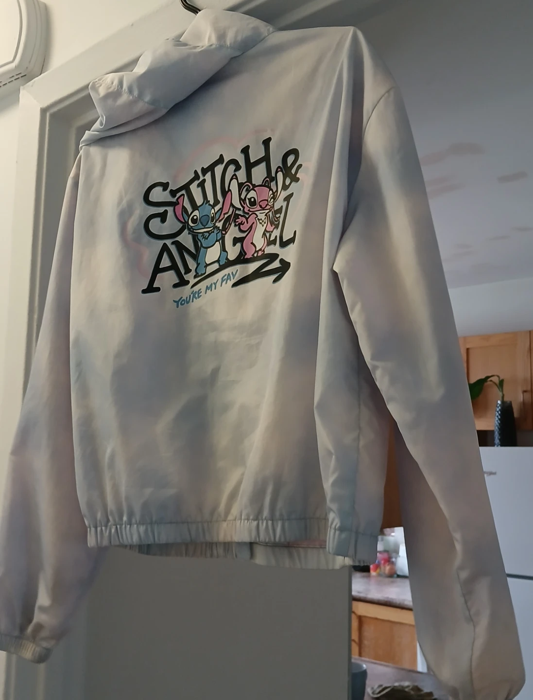 Disney Stitch & Angel Windbreaker Jacket XL - photo 2