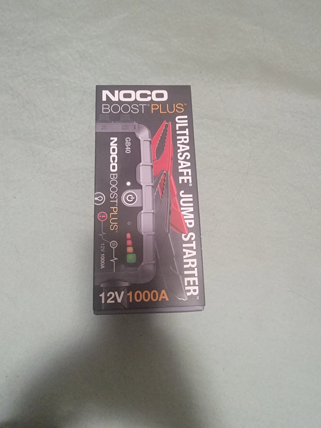 NOCO GB40 Boost Plus UltraSafe Jump Starter 12V 1000A
