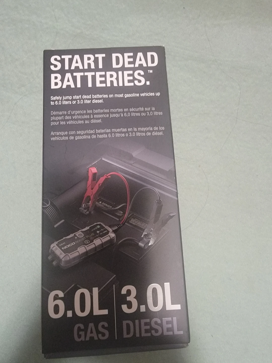 NOCO GB40 Boost Plus UltraSafe Jump Starter 12V 1000A - photo 3