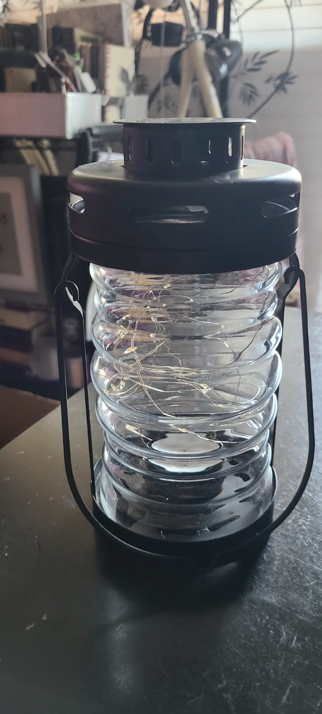 Decorative Lantern with Fairy Lights