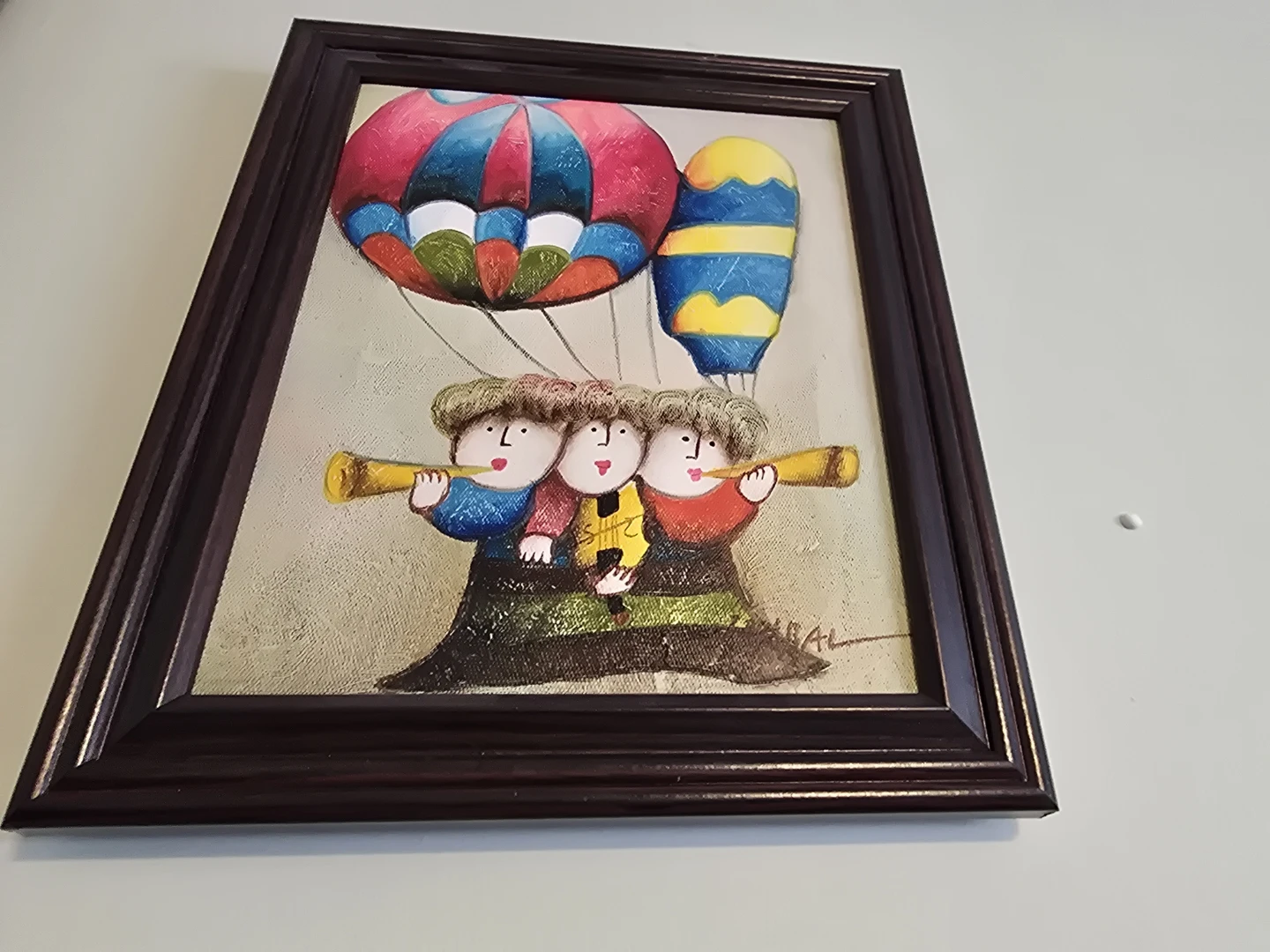 Framed Oil Printing - Set of 3 - photo 3