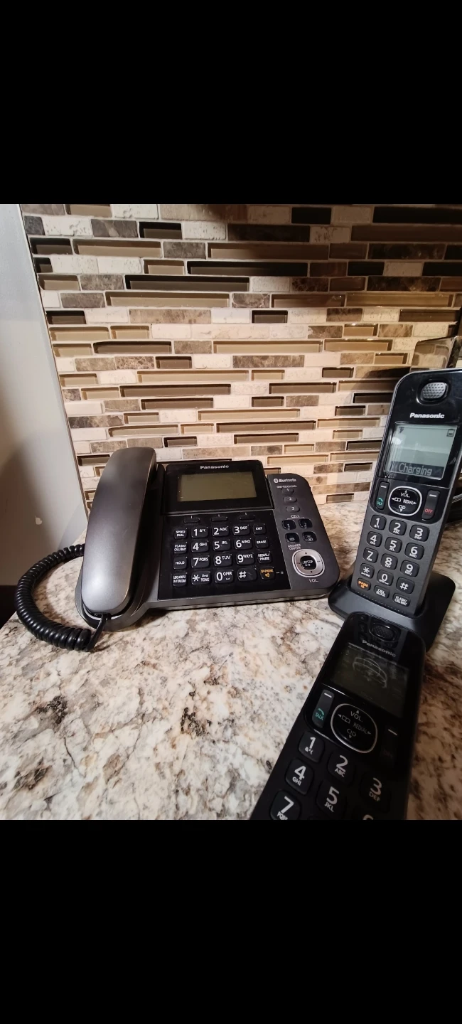 Panasonic Cordless Phone System with Bluetooth