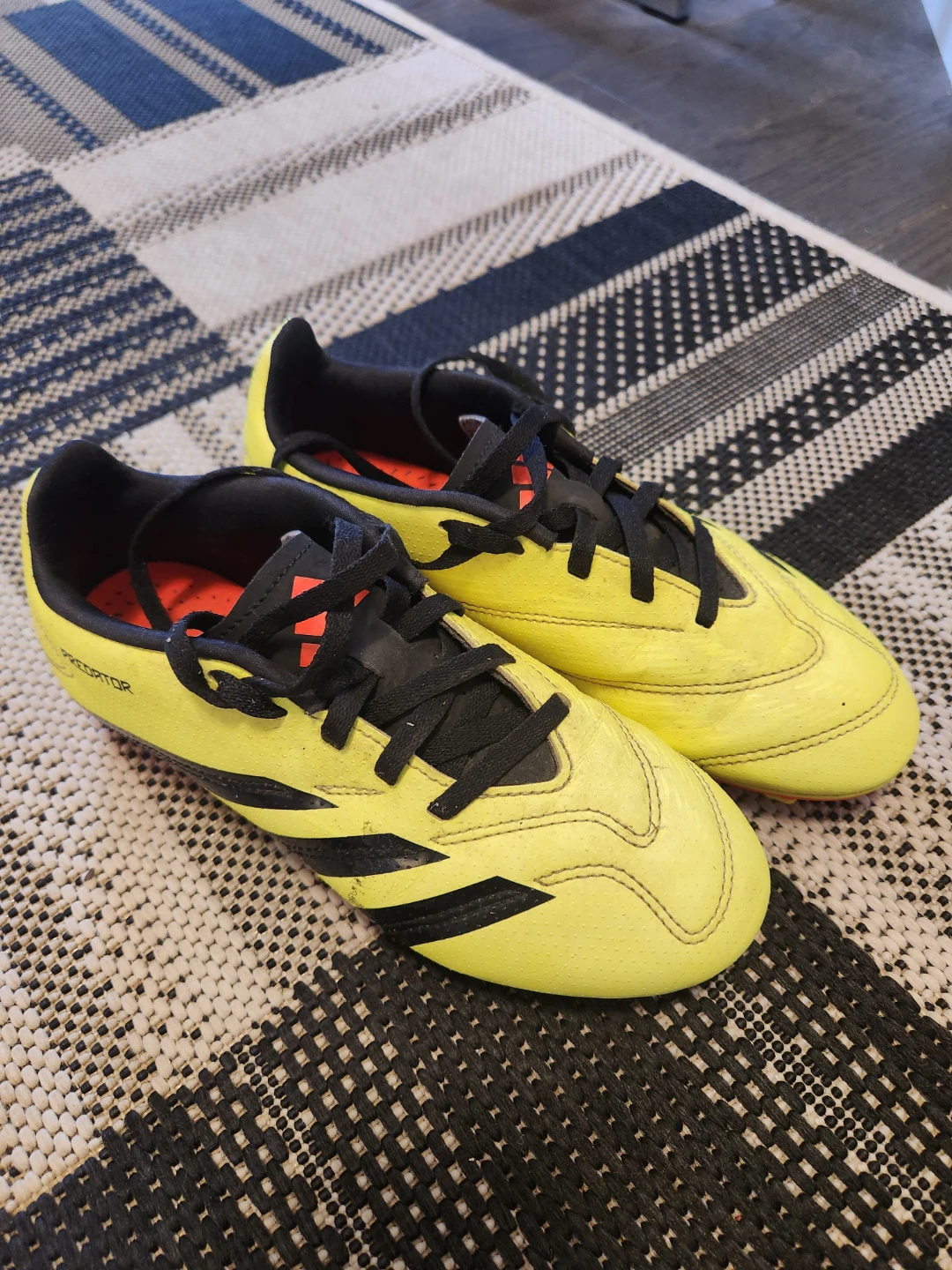Adidas Predator Soccer Cleats Yellow Black