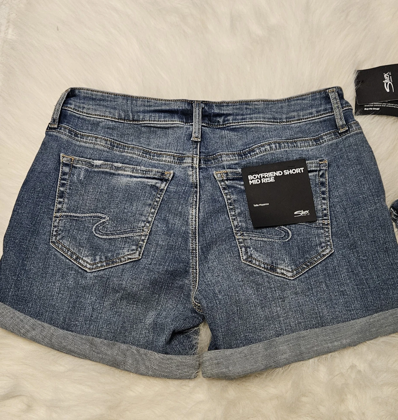 Silver Jeans Co. Boyfriend & Suki Short Mid Rise - photo 3