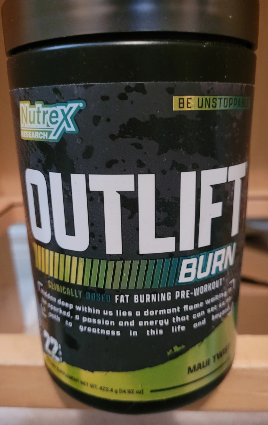 Nutrex Research Outlift Burn Maui Twist Pre-Workout 422.4g
