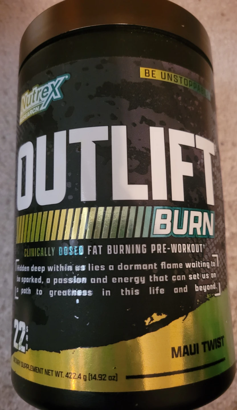 Nutrex Research Outlift Burn Maui Twist Pre-Workout 422.4g - photo 4