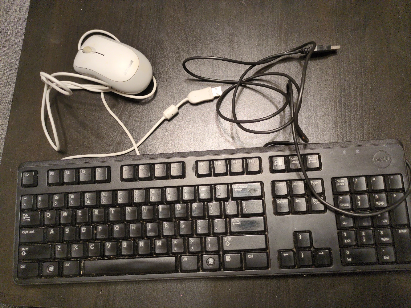 Microsoft USB Mouse and Dell USB Keyboard - photo 3
