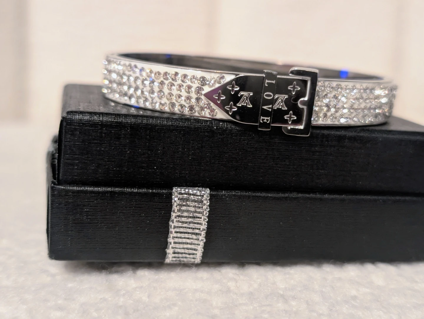 Sparkling Charm Bracelet with LOVE accents - photo 4